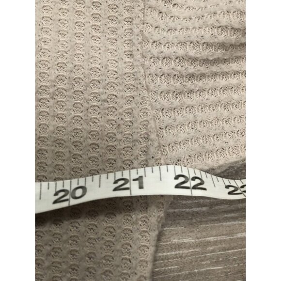 White Birch Women's Size XL Oatmeal‎ Cream Cardigan Sweater Button Up Hoodie USA - Picture 4 of 5